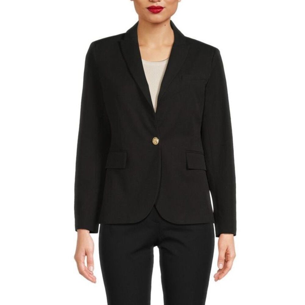 Derek Lam Women’s Allie Peak Lapel Blazer in Midnight US 2 $495